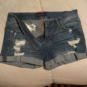 Jean shorts
